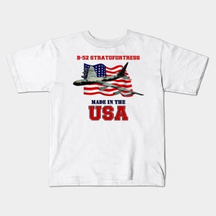 B-52 Stratofortress Made in the USA Kids T-Shirt